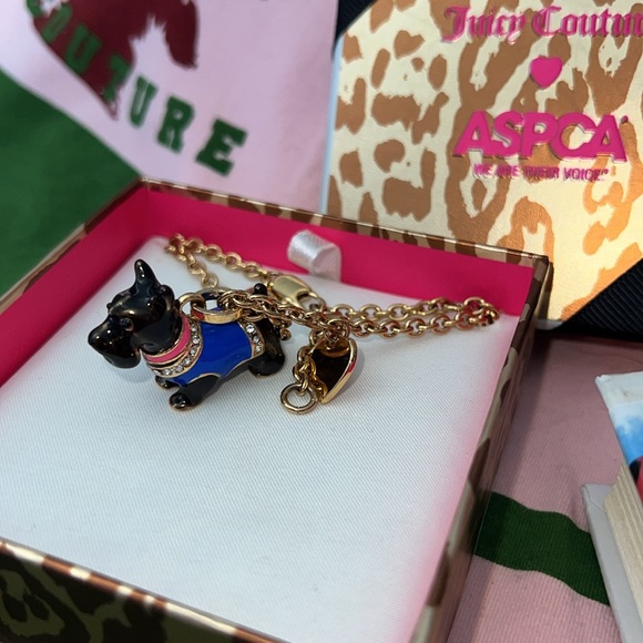 Limited Edition JUICY COUTURE ASPCA Scottie Dog necklace✨RARE & COLLECTIBLE ✨ - Picture 6 of 13